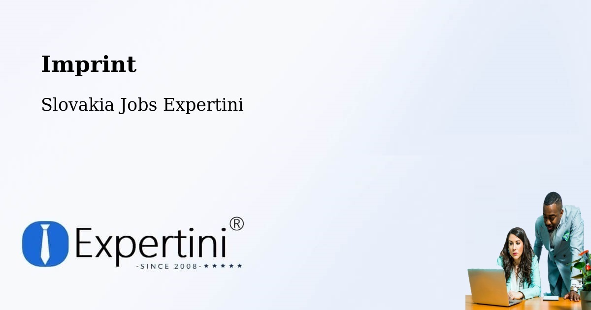 Imprint – Nová Baňa - Slovakia Jobs Expertini