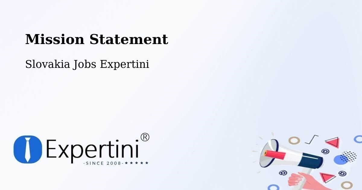 Corporate Mission – Nová Baňa - Slovakia Jobs Expertini