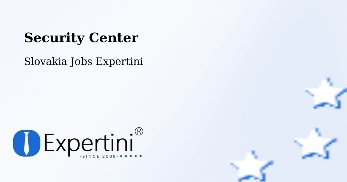 Security & Compliance – Nová Baňa - Slovakia Jobs Expertini